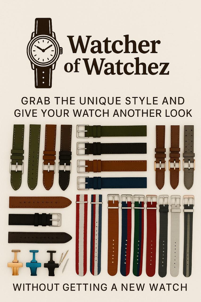 Luxury Watch Straps and belt | Leather, Suede, NATO, Racer & More