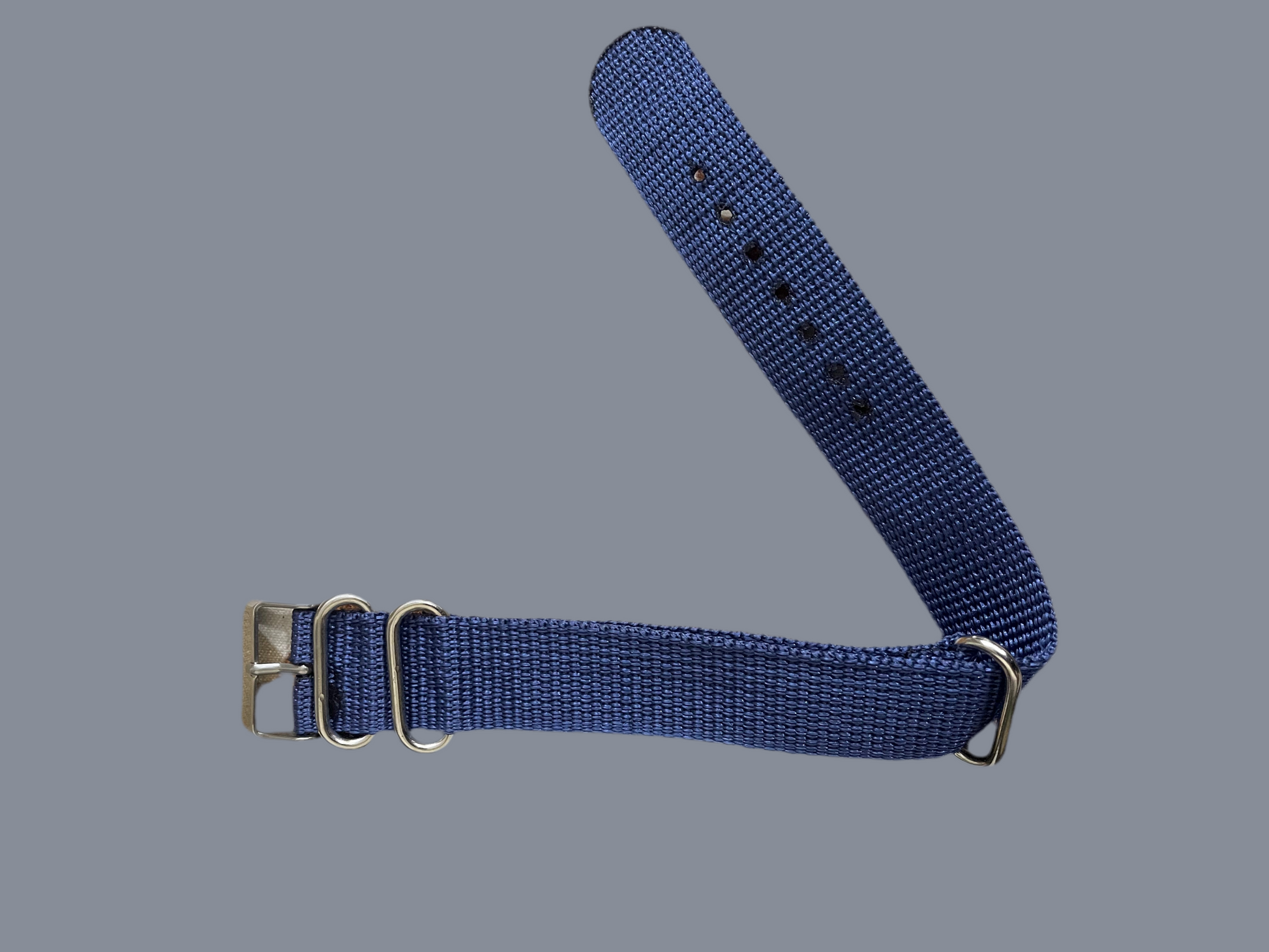 Blue nato strap 20mm 22mm