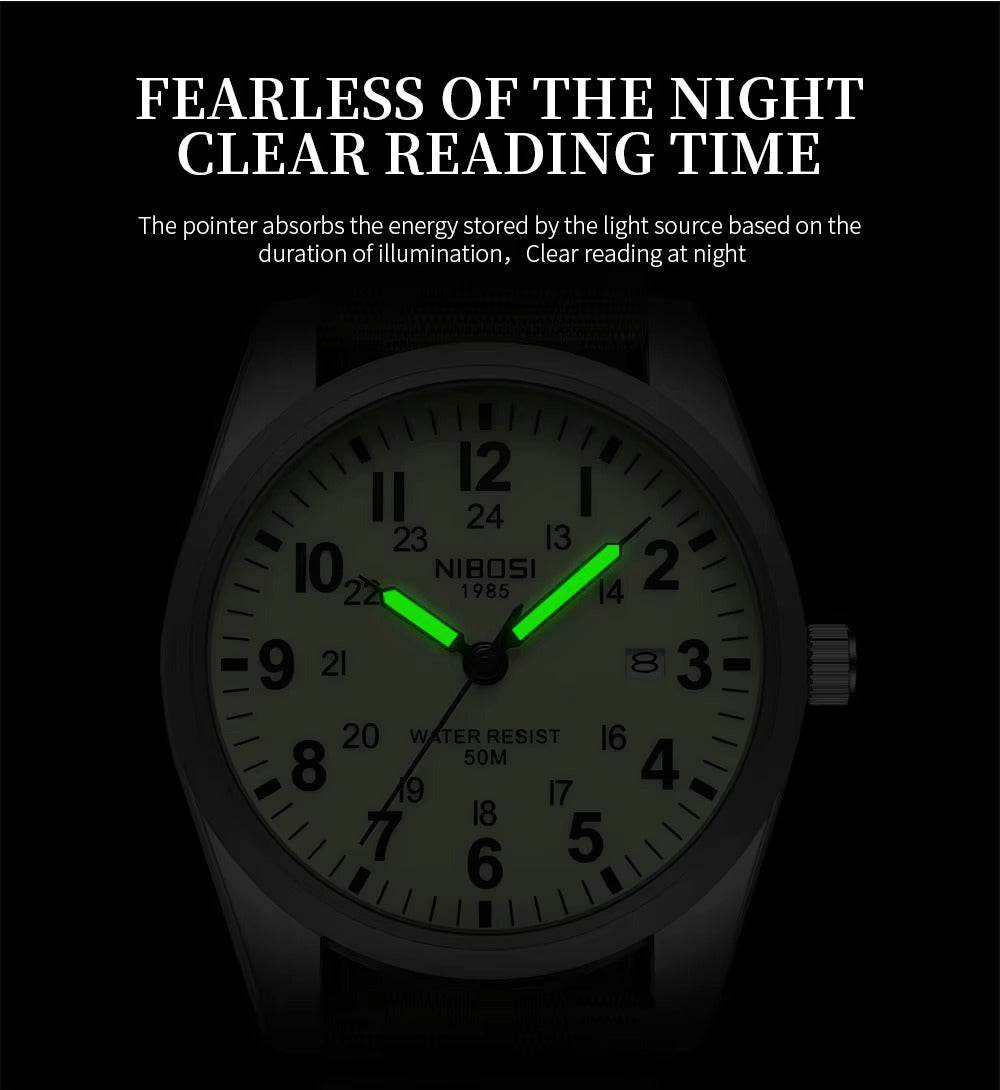 Nibosi Field watch imported from china All duties paid (whatsapp for purchase)