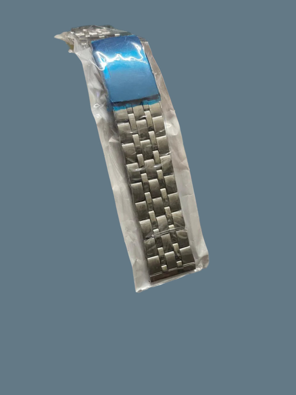 Premium Link Steel Bracelet with Push Button Clasp - 22mm