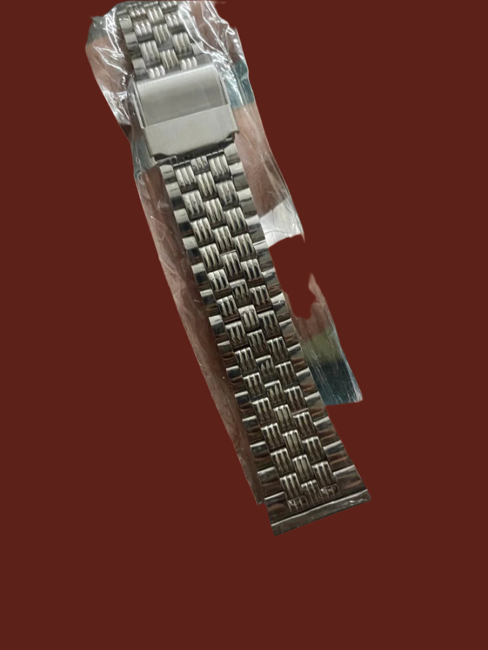 Steel bracelet 5 link Beads of Rice Strap premium quality - 20mm