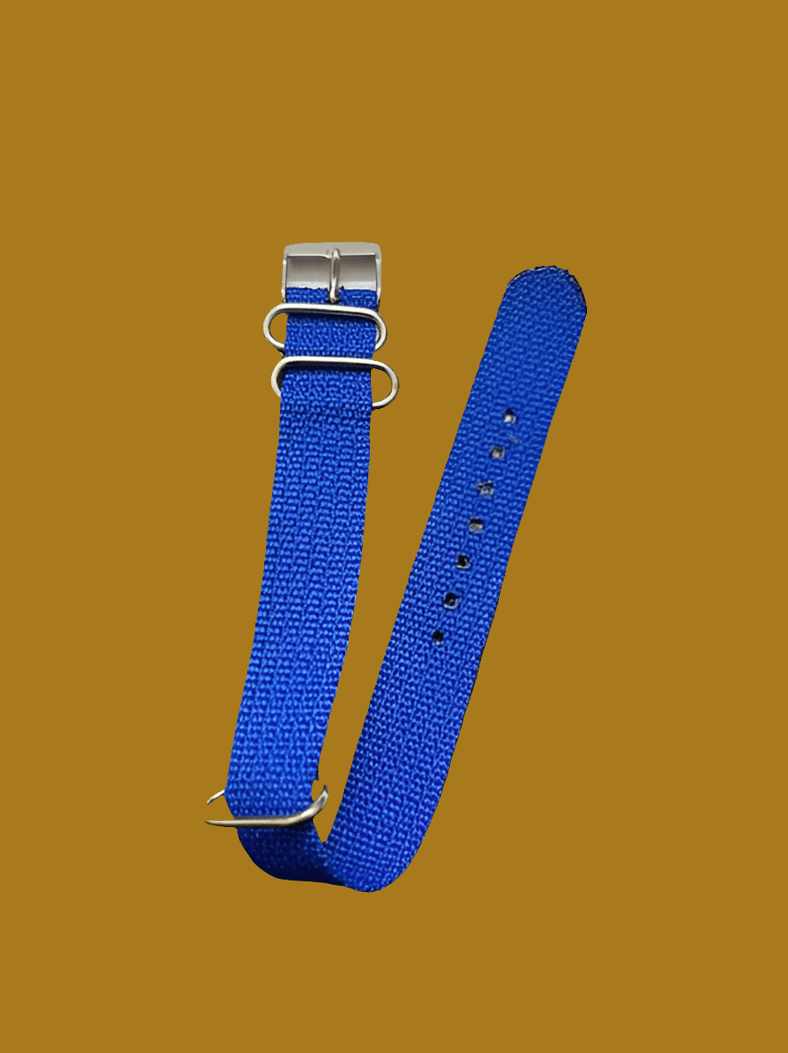 Blue Nato strap 18mm