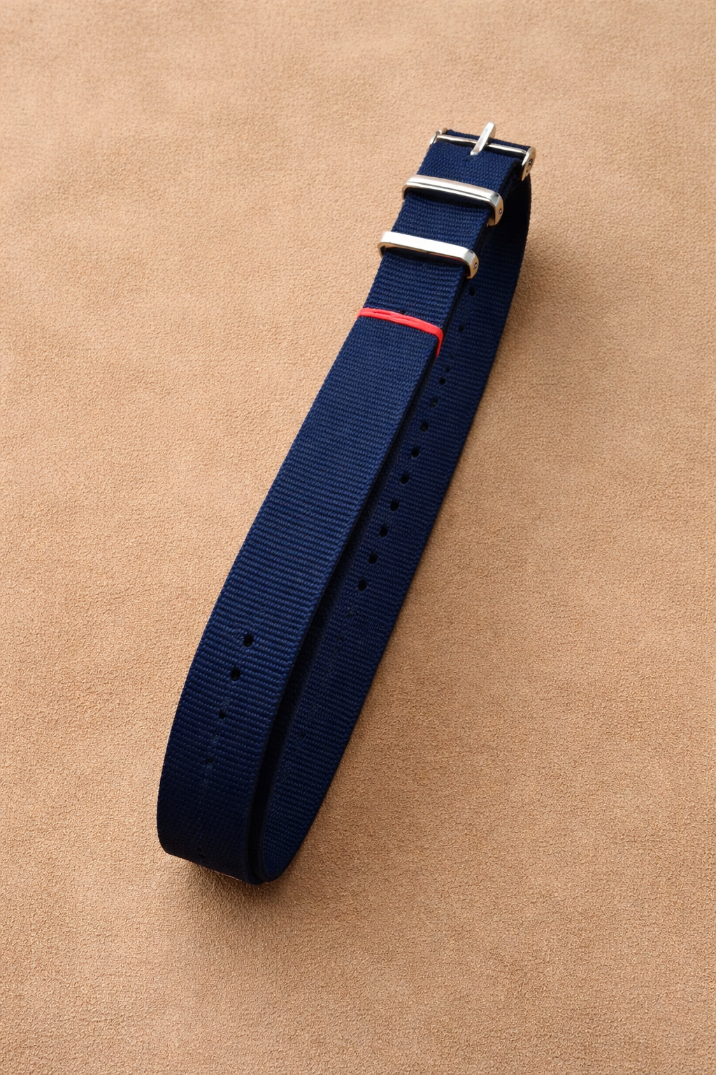Navy Blue NATO Watch Strap 18mm 20mm – Classic Zulu Band