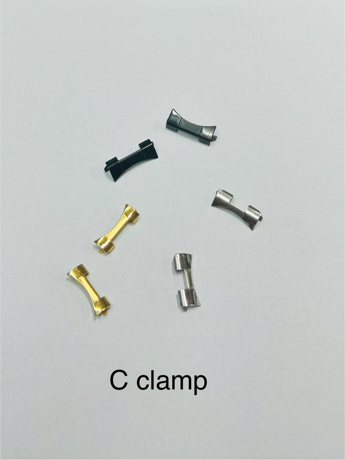 C clamp for steel braceleto 2 pieces (discontinued)