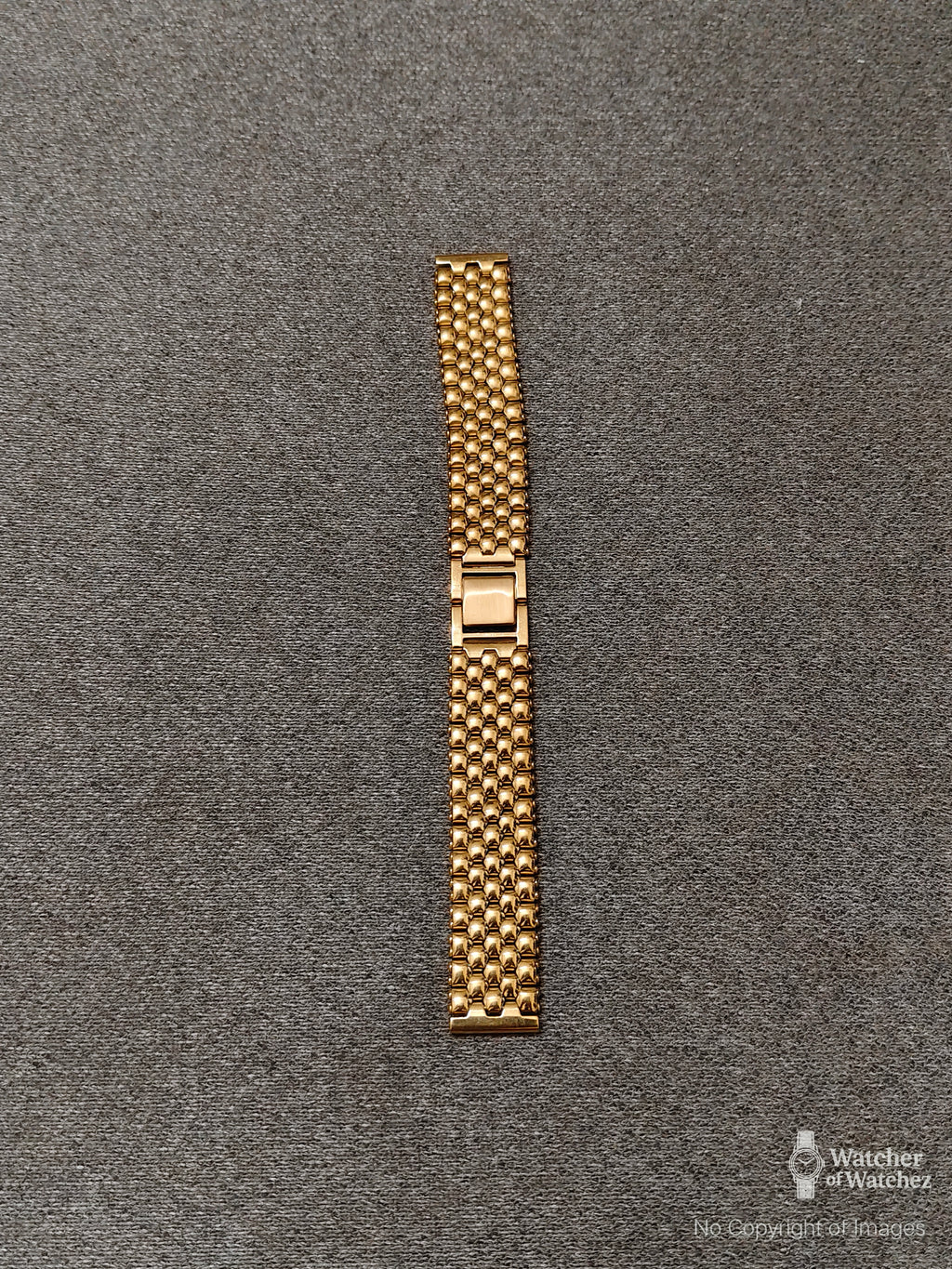 18mm Gold Stainless Steel Beads of Rice Watch Bracelet – 3 Variants