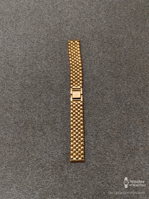 18mm Gold Stainless Steel Beads of Rice Watch Bracelet – 3 Variants