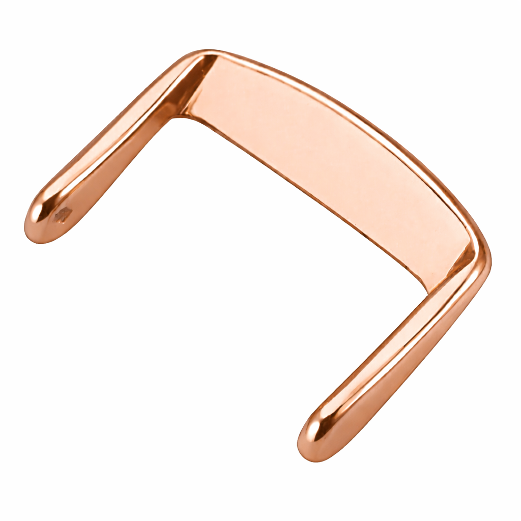 Rose Gold Stainless Steel Watch Buckle No Pin | Rose Gold Watch Strap Buckle 16mm 18mm 20mm 22mm