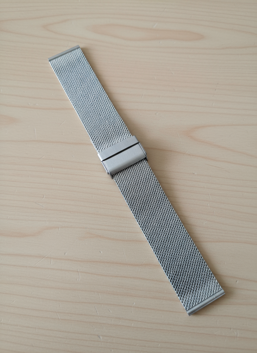 Mesh Stainless Steel Watch Bracelet – 18mm Milanese Style Strap